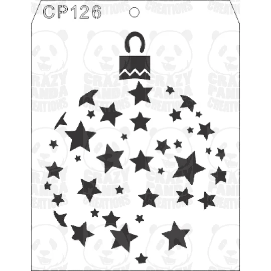 CP126-Star Christmas Ball