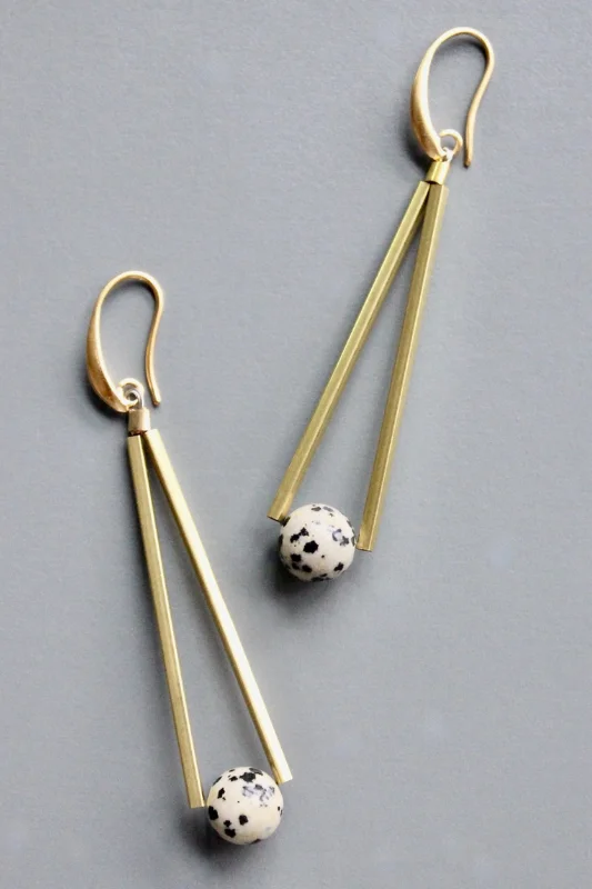 Dalmatian Earrings