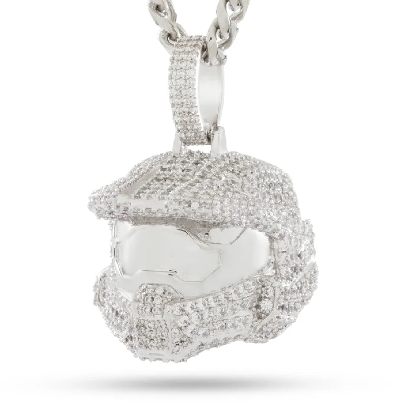 Halo x King Ice - Master Chief Helmet Necklace