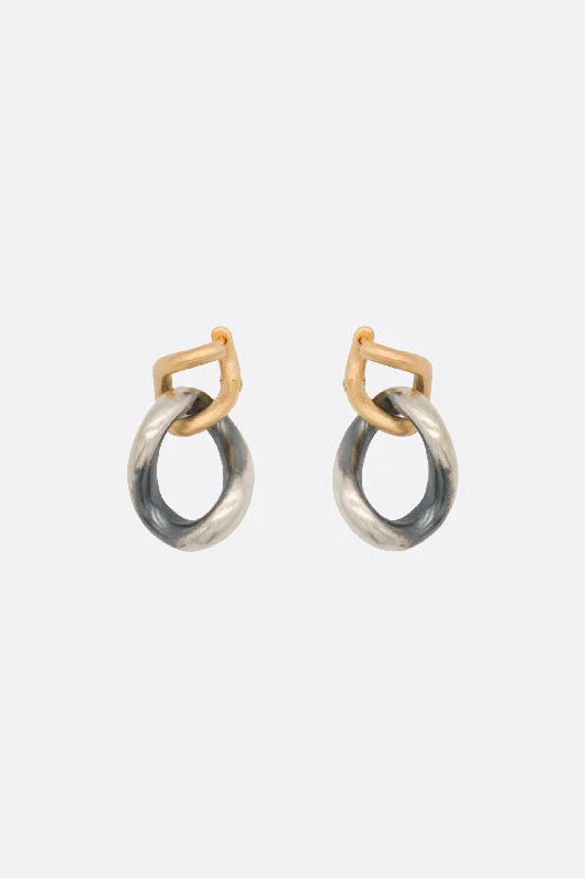 Humete Gradation Chain earrings