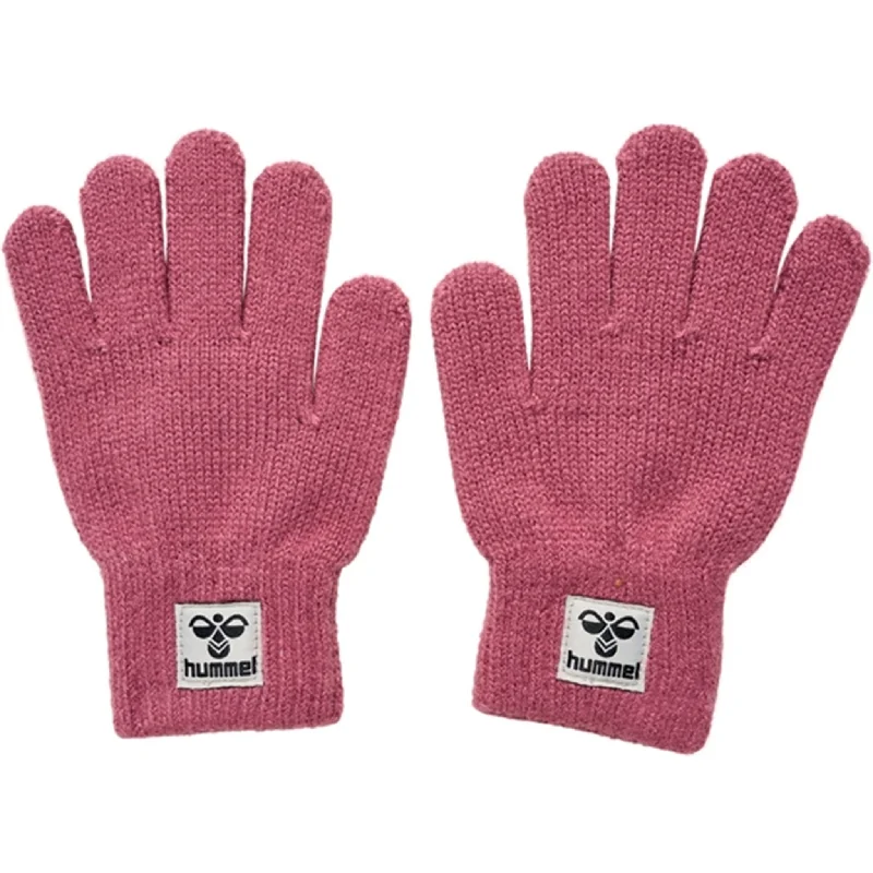 Hummel Kvint Mittens Dusky Orchid