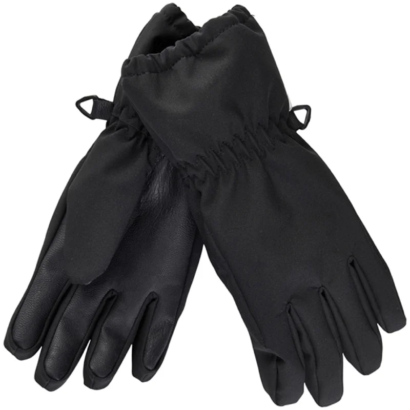 Mikk-Line Softshell Mittens Black