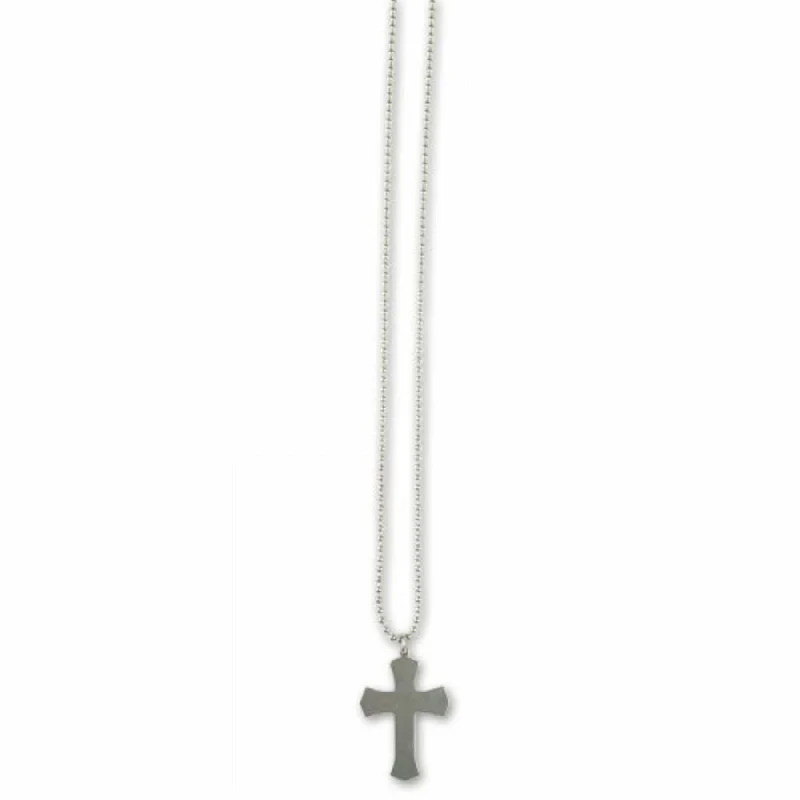 Military Issue Stainless Steel Warrior Cross