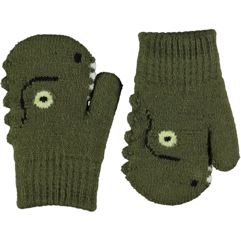 Molo Dusty Green Kenau Mittens