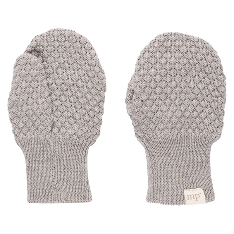 MP 97510 Oslo Wool Mittens Light Brown Melange 202