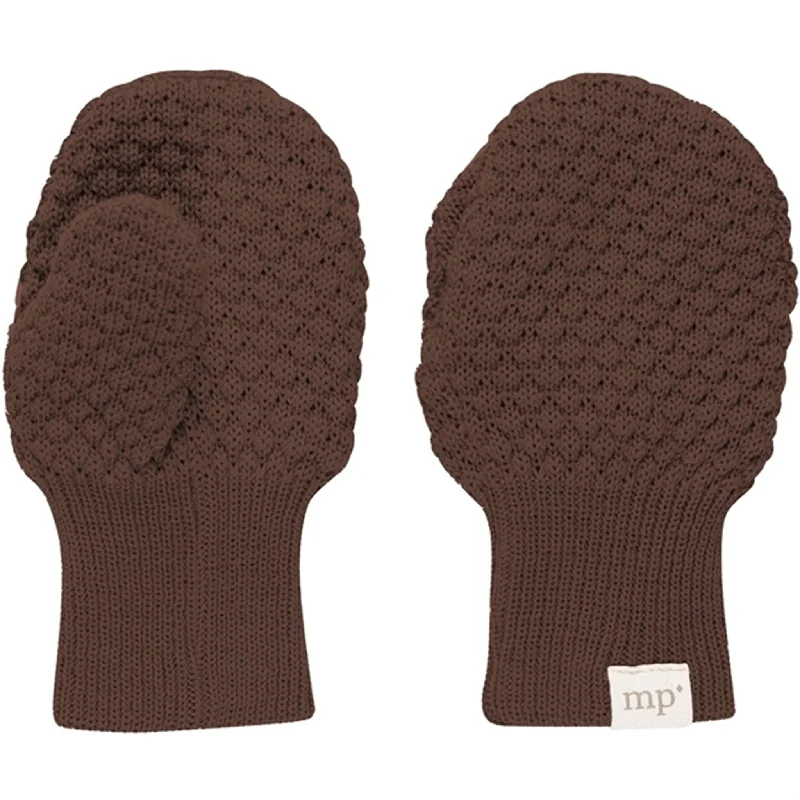 MP Danmark 97512 Oslo Wool Mittens Soft Brown