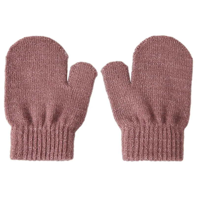 Name it Wistful Mauve Magic Glitter Mittens