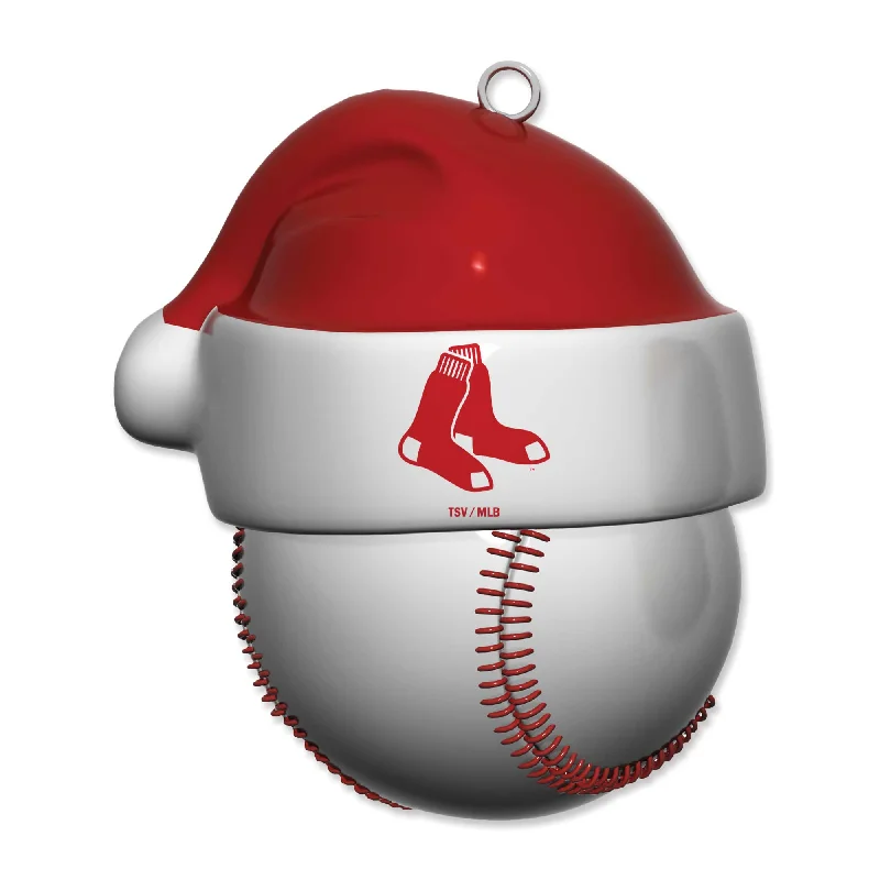 Ornament - Santa Hat Baseball