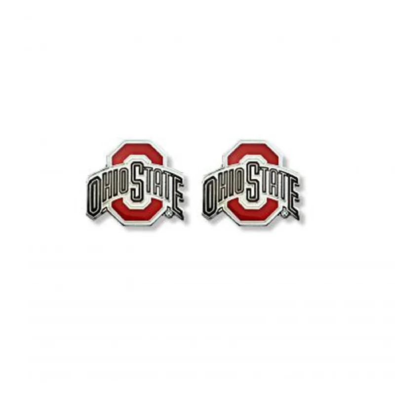 Ohio State Buckeyes Team Post Earrings