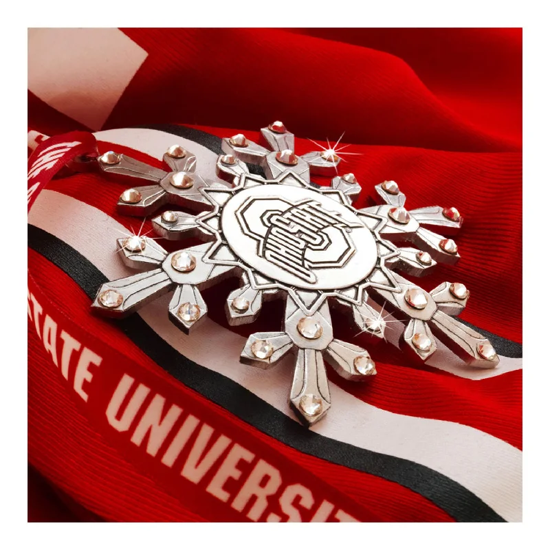 Ohio State Buckeyes Limited Edition Snowflake Ornament