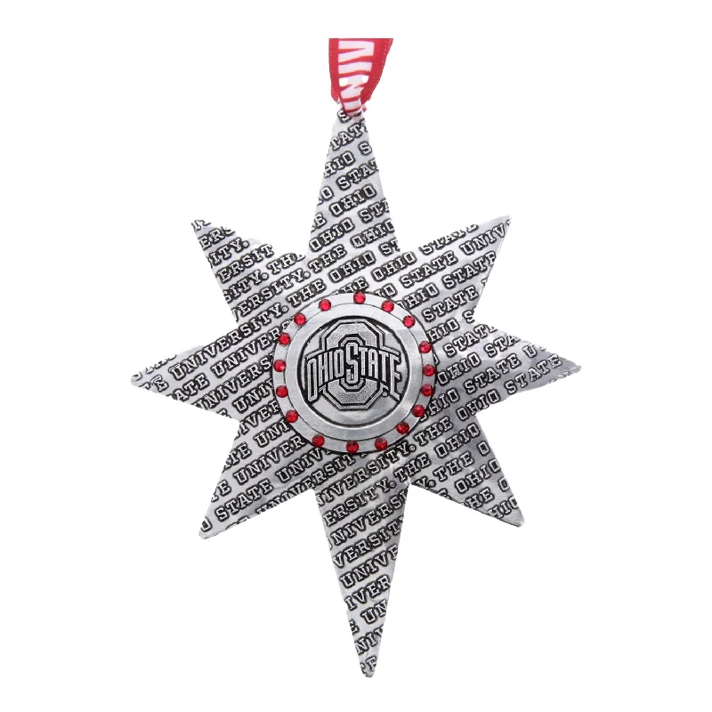 Ohio State Buckeyes Limited Edition Star Ornament