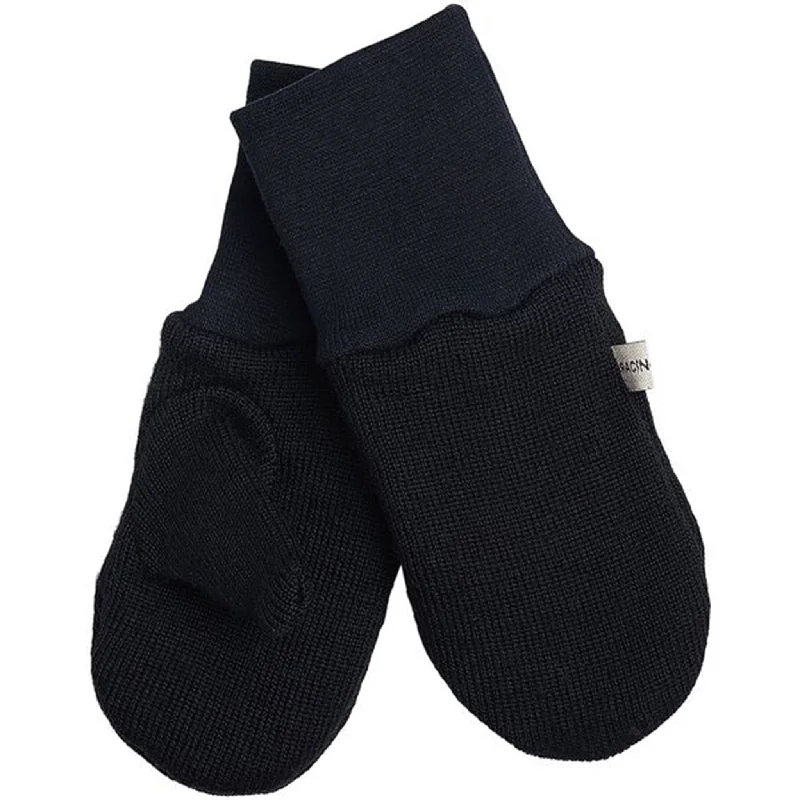 Racing Kids Mittens Black