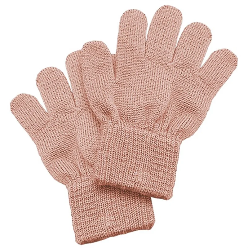 Racing Kids Mittens Dusty Rose