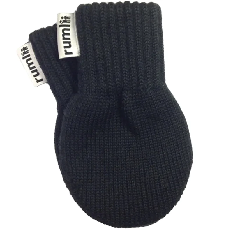 rumlii Mittens Black