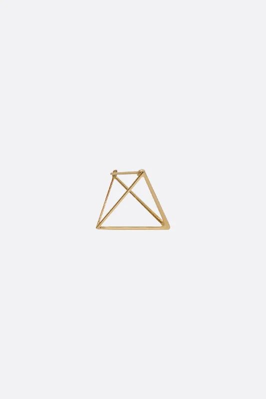 Triangle 20 earring