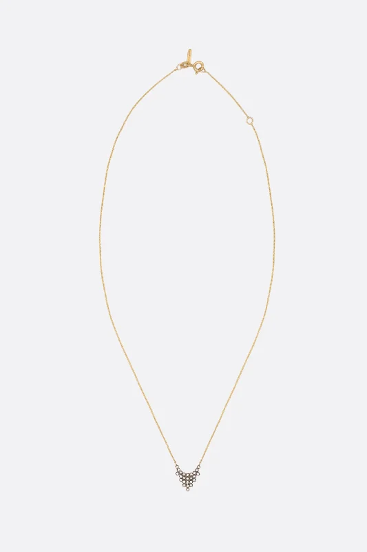 Pétale 18k gold necklace