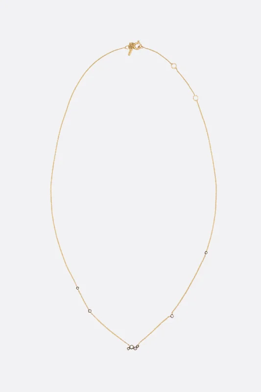 Celeste Aurora 18k gold necklace