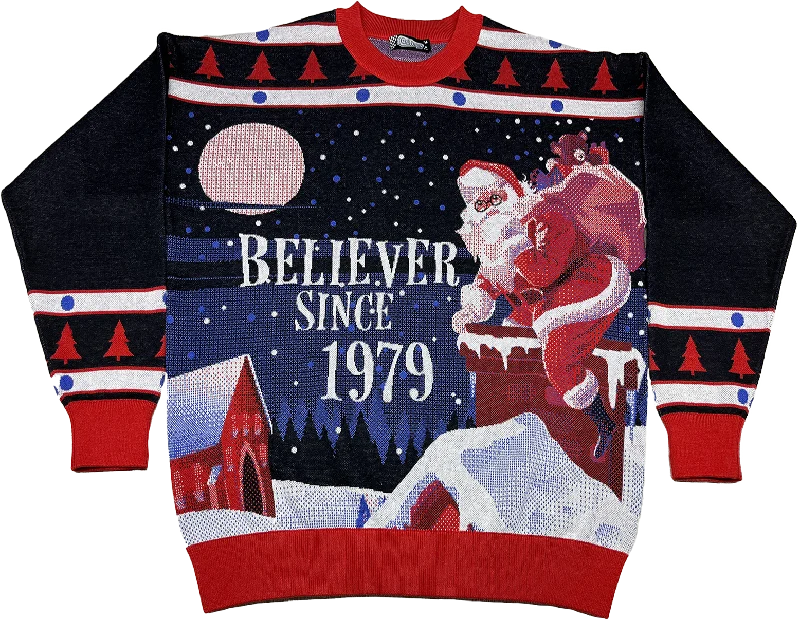 Believer Since 1979 Knitted Christmas Sweater