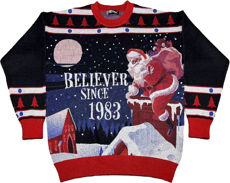 Believer Since 1983 Knitted Christmas Sweater