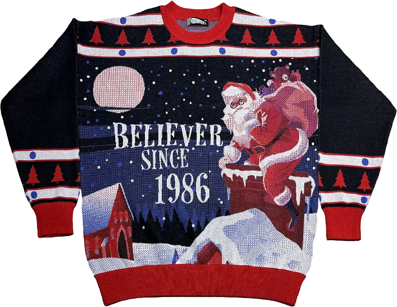 Believer Since 1986 Knitted Christmas Sweater