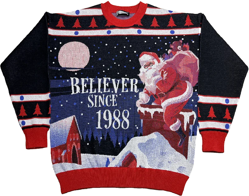 Believer Since 1988 Knitted Christmas Sweater