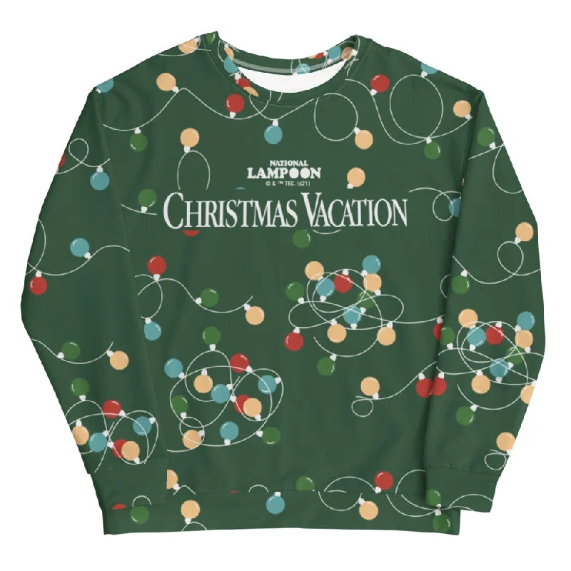 National Lampoon's Christmas Vacation Lights Unisex Crew Neck Sweatshirt