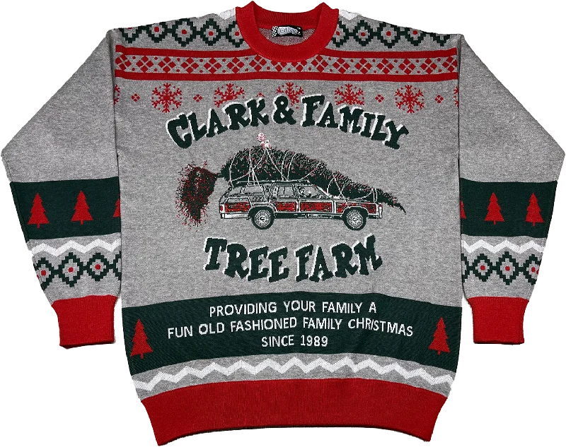 Clark & Family Tree Farm Christmas Vacation Knitted Sweater