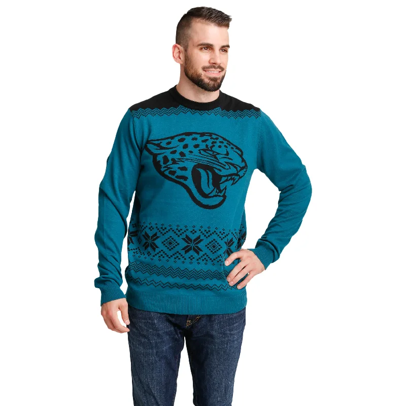 FOCO NFL Men's Jacksonville Jaguars 2021 Ugly Sweater