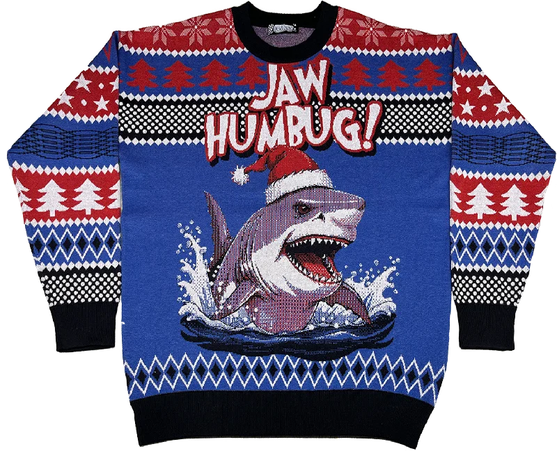 Jaw Humbug Knitted Christmas Sweater