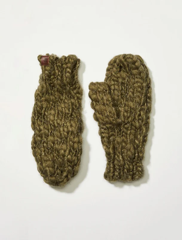 Lucky Brand Cozy Knit Mittens