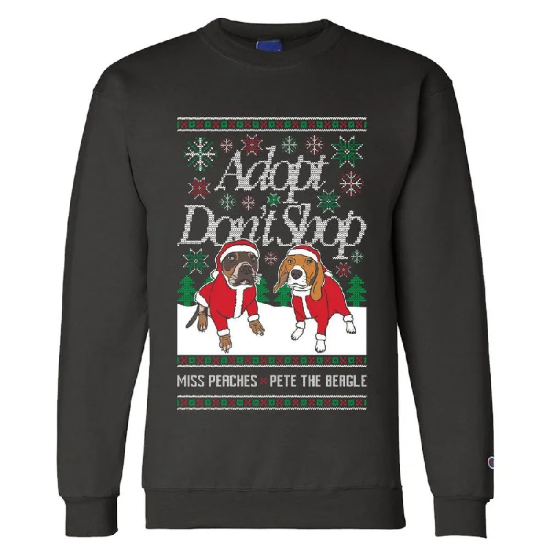 Miss Peaches & Pete The Beagle Ugly Sweater