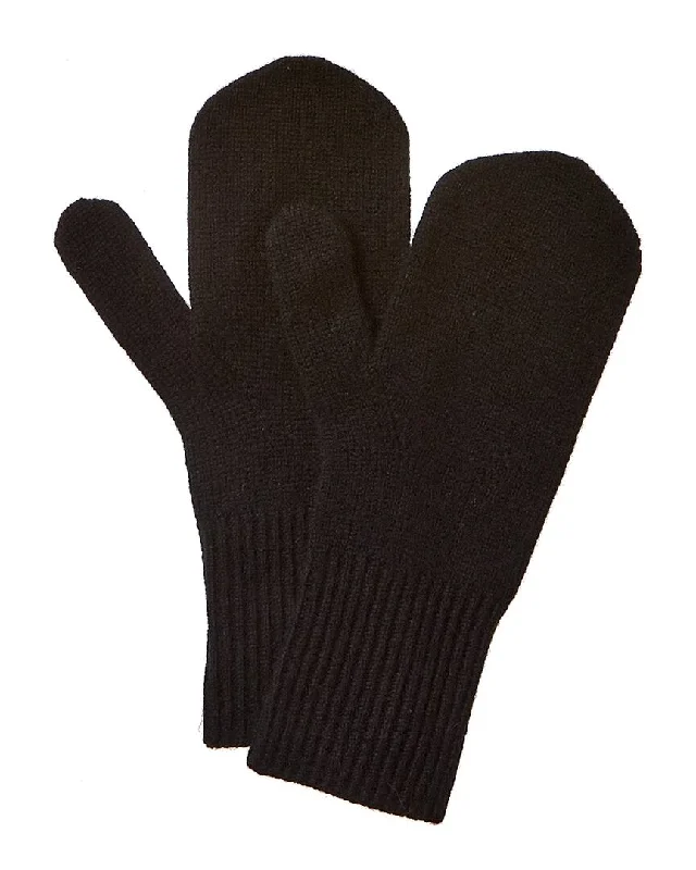 Phenix Solid Cashmere Mittens