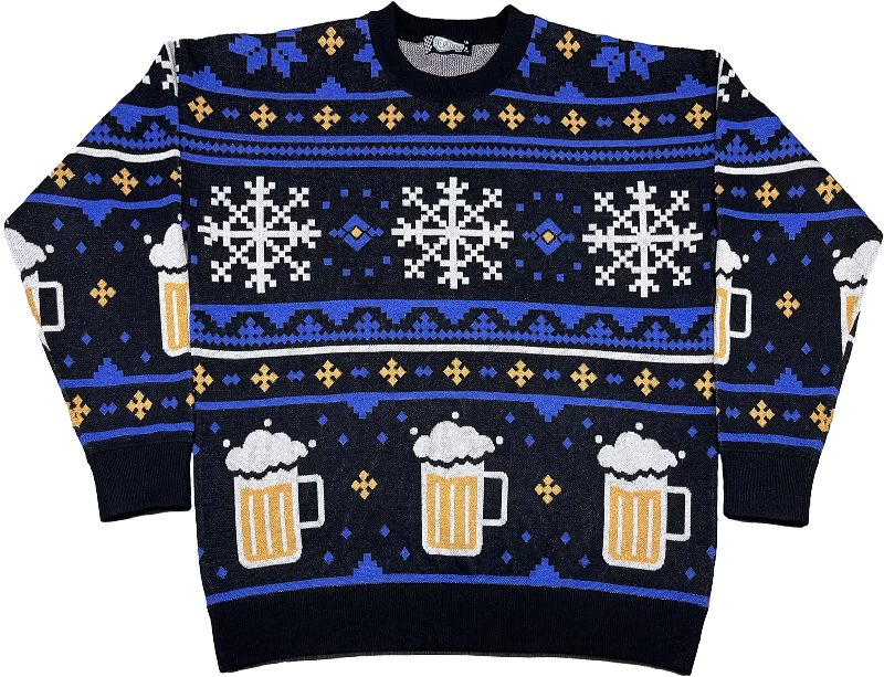 Winter Beer Knitted Christmas Sweater